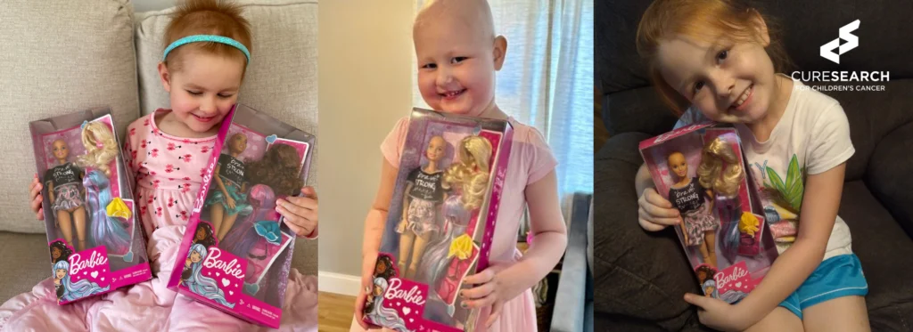 brave barbie doll provides a friend through treatment for kids with cancer