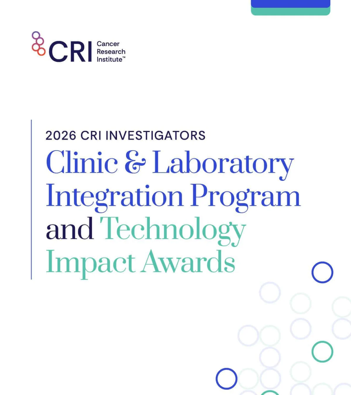 Cancer Research Institute Announces 2026 CLIP and Technology Impact Awards, Fueling Next-Generation Immunotherapies 1 cancer research institute announces 2026 clip and technology impact awards fueling next generation immunotherapies